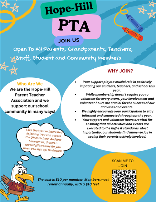 Hope-Hill PTA JOIN Us